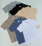 4 шт.|Детское поло Lacoste, Турция, короткий рукав, пуговицы, 5-8 років 3203 &mdash; Melorina