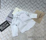 5 шт.|Сорочка, білі, фабричні, однотонні, Китай, 90-130 розмір 3025 &mdash; Melorina