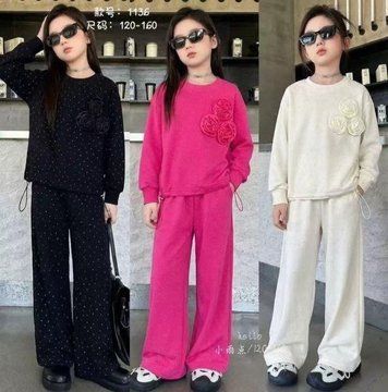 5 шт.|Спортивный костюм, трикотаж, Китай, фабричный, 120-160 розмір 1136 &mdash; Melorina