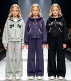 6 шт.|Костюм трьохнитка, з капюшоном на блискавці, Китай, фабричний, 120-170 розмір DT10 &mdash; Melorina