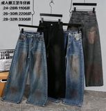 5 шт.|Джинсы, Китай, фабричные, однотонные, 26-30 розмір 2206 &mdash; Melorina