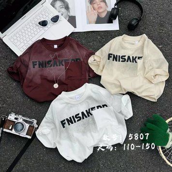 5 шт.|Футболка Китай фабричний принти та моделі, кольори, в асортименті 110-150 см. #5807 &mdash; Melorina